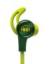 Monster iSport Achieve headset with green micro