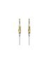 Auxiliary cable 1.2mt Monster jack White/Gold